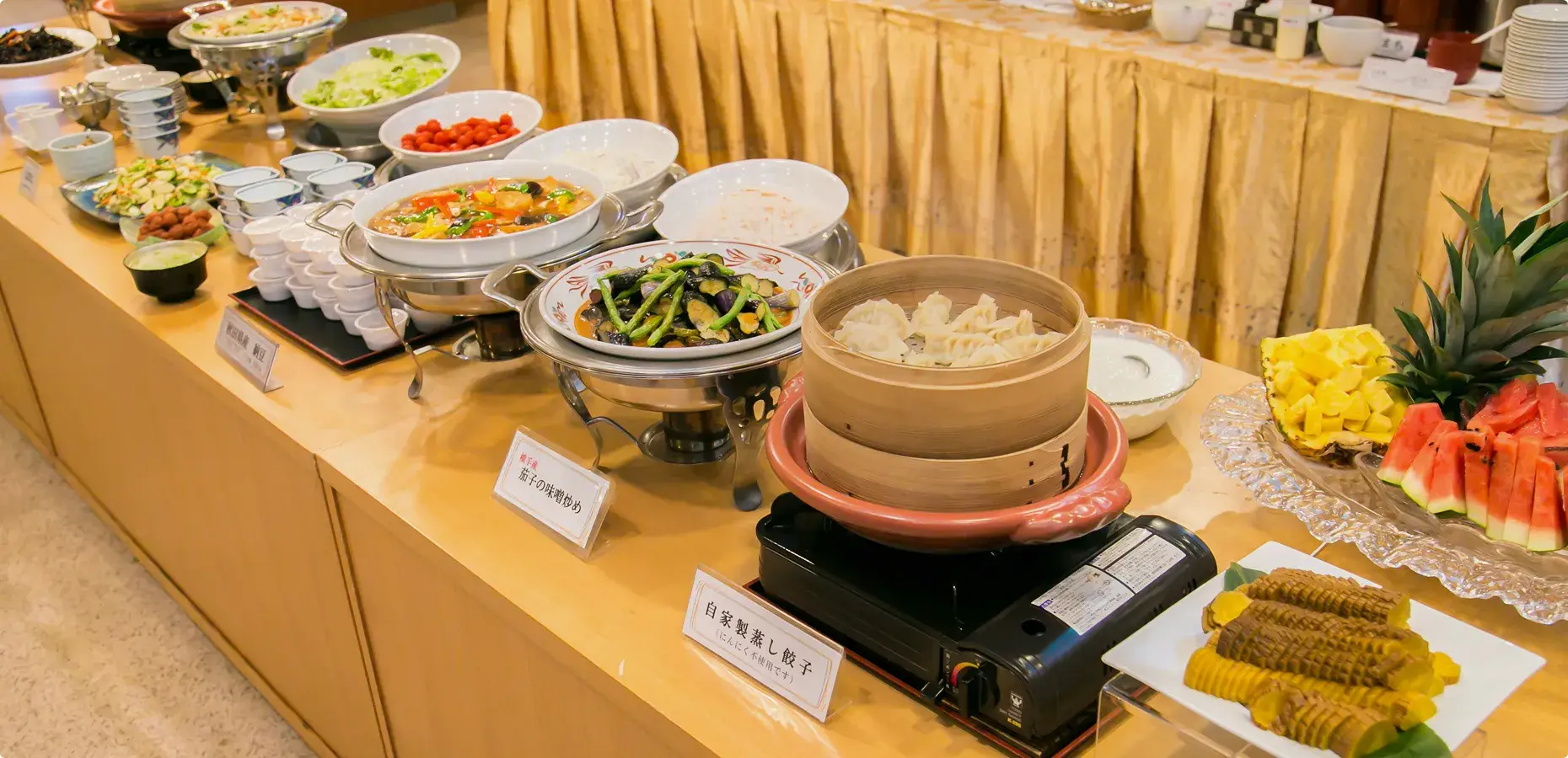 朝食：横手セントラルホテル