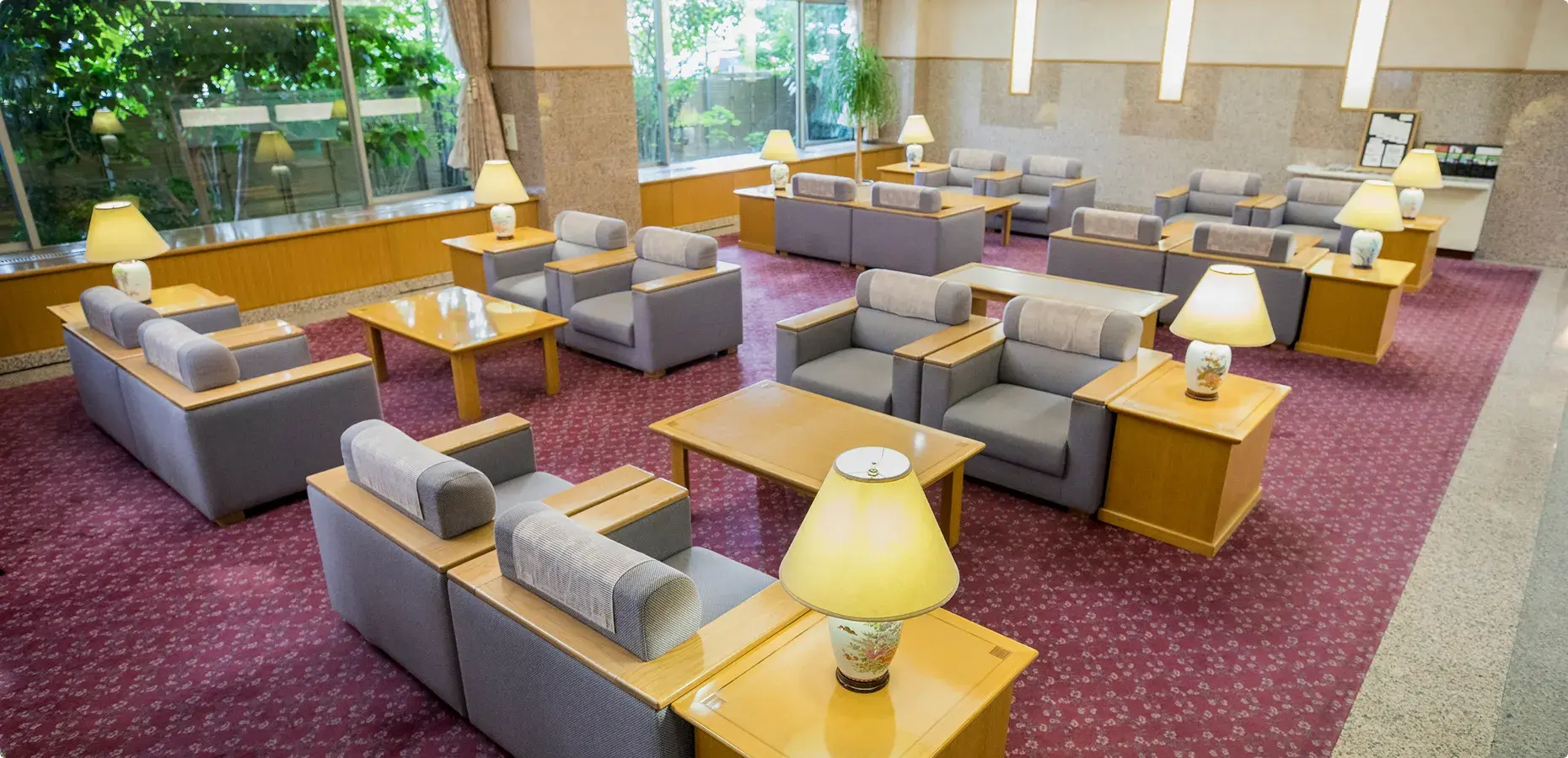 ロビー：横手セントラルホテル