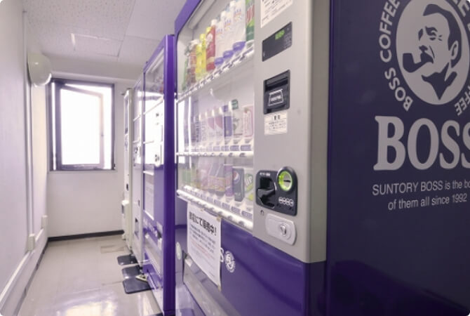 自動販売機：ホテルセレクトイン八戸中央