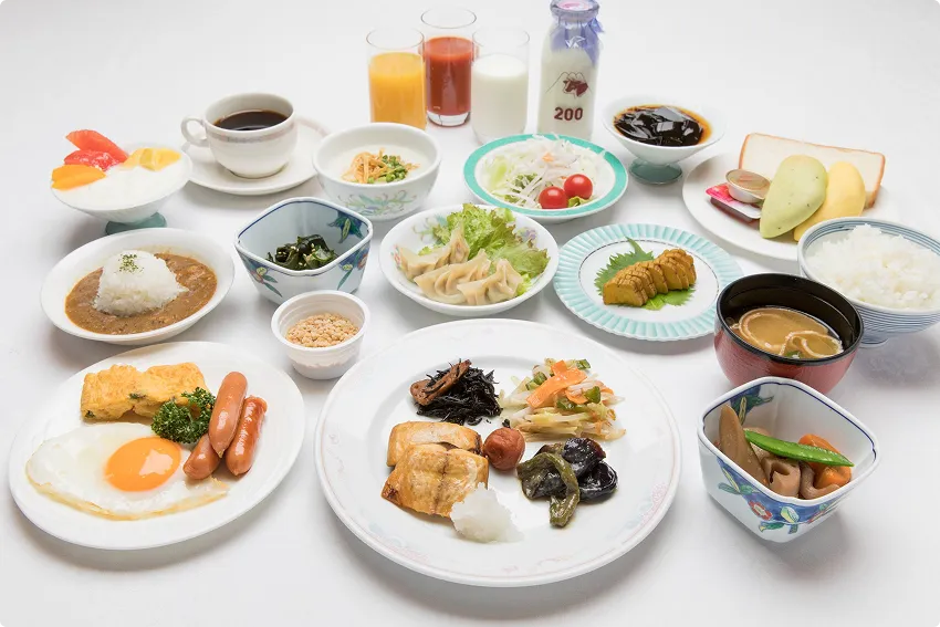 朝食：横手セントラルホテル