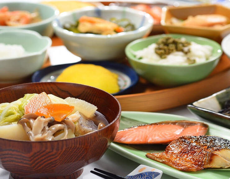 朝食：ロイヤルホテル大館 