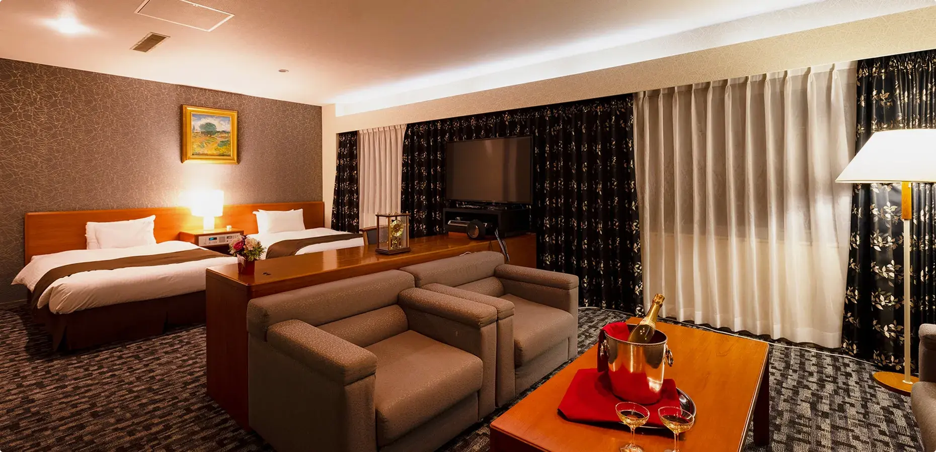 客室：山形グランドホテル