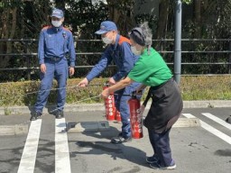 寛楽富士山御殿場_自衛消防訓練2