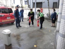 セレクトイン名古屋岩倉駅前_自衛消防訓練3