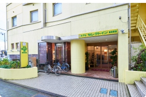 エントランス：ホテルセレクトイン焼津駅前