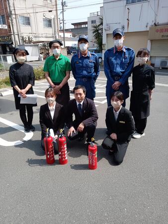 ザ・セレクトン倉敷水島_自衛消防訓練2