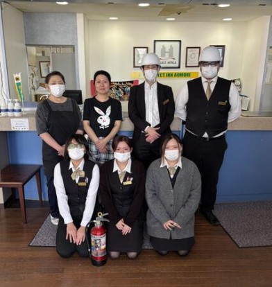 ホテルセレクトイン青森_自衛消防訓練2