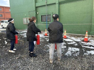 ホテルセレクトイン青森_自衛消防訓練1