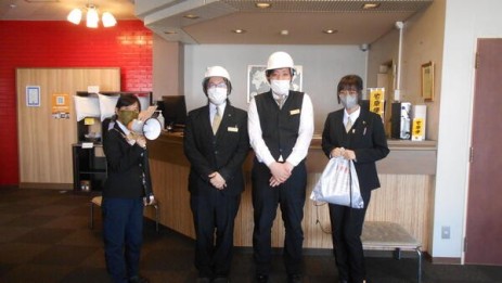 ホテルセレクトイン米沢_自衛消防訓練1