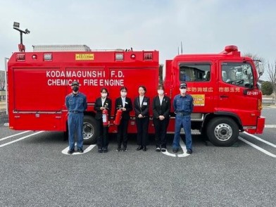 いやし処ほてる寛楽埼玉・本庄早稲田ひのきの館_自衛消防訓練2