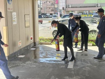 ホテルセレクトイン佐野駅前_自衛消防訓練2