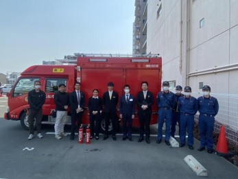 セレクトイン浜松駅前_自衛消防訓練1