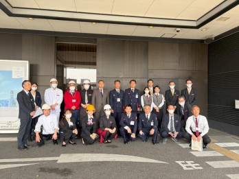 ANAクラウンプラザホテル熊本ニュースカイ_自衛消防訓練_集合写真