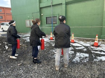 ホテルセレクトイン青森_自衛消防訓練1