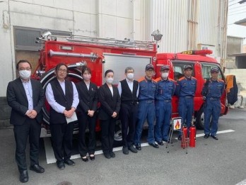 ザ・セレクトン久留米_自衛消防訓練2