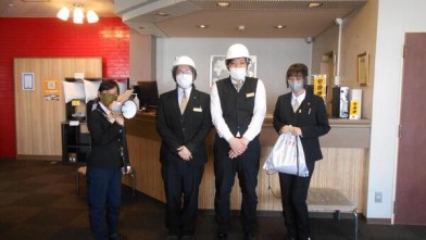 ホテルセレクトイン米沢_自衛消防訓練1