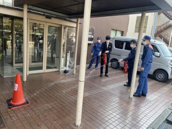 セレクトイン浜松駅前_自衛消防訓練2