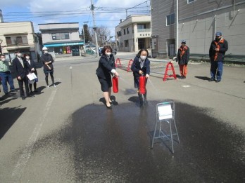 アネックスロイヤルホテル_自衛消防訓練1