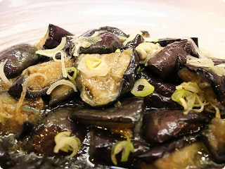 茄子の煮びたし