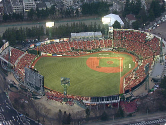 楽天生命パーク宮城（宮城球場：ホテルセレクトイン古川）