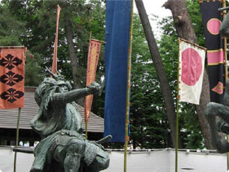 八幡原史跡公園（川中島古戦場）：ホテルセレクトイン長野