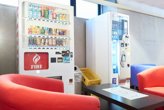 自動販売機：ホテルセレクトインいわき駅前