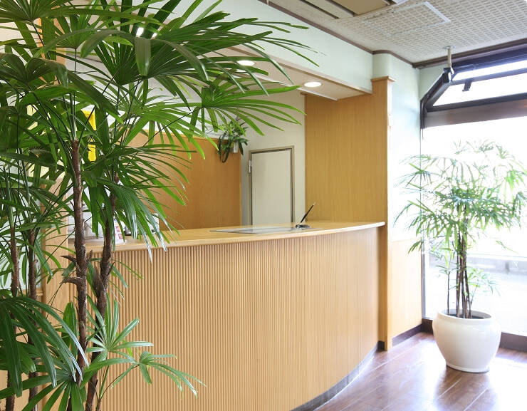 フロント：ホテルセレクトイン古川 