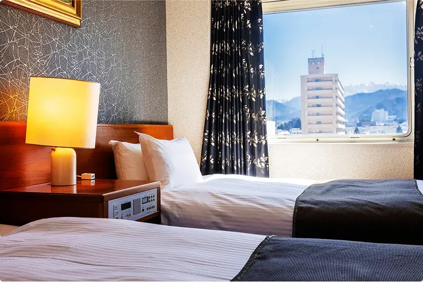 デラックスツインルーム：山形グランドホテル