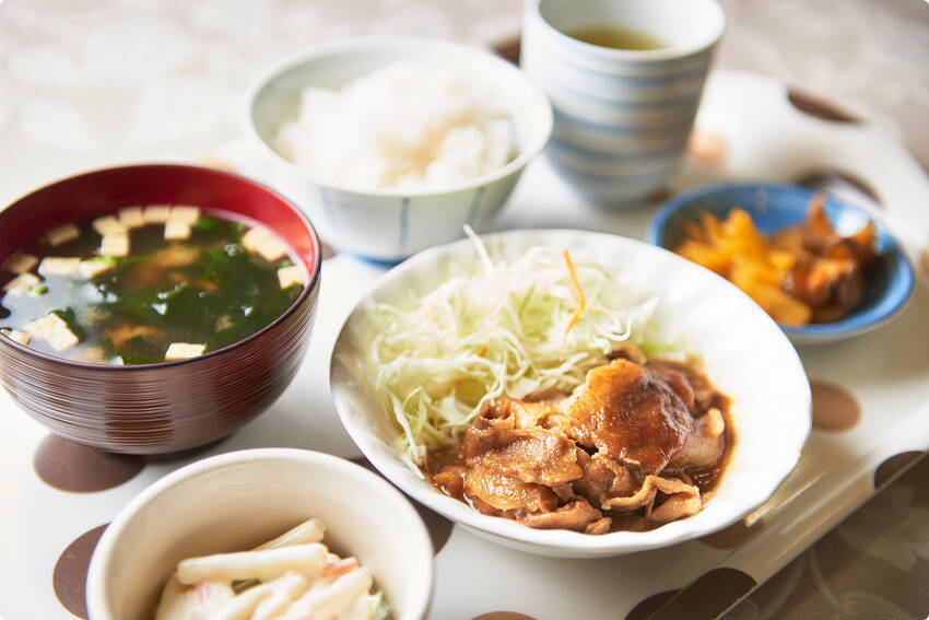 朝食：ホテルセレクトイン三島