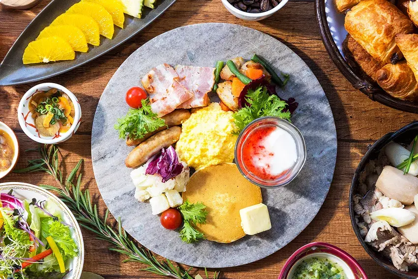 朝食：山形グランドホテル