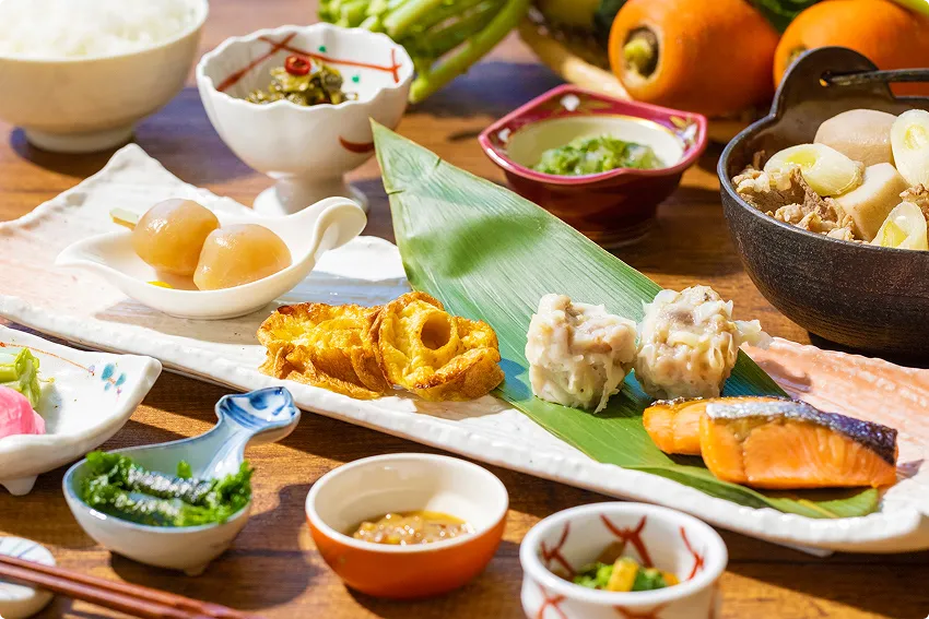 朝食：山形グランドホテル