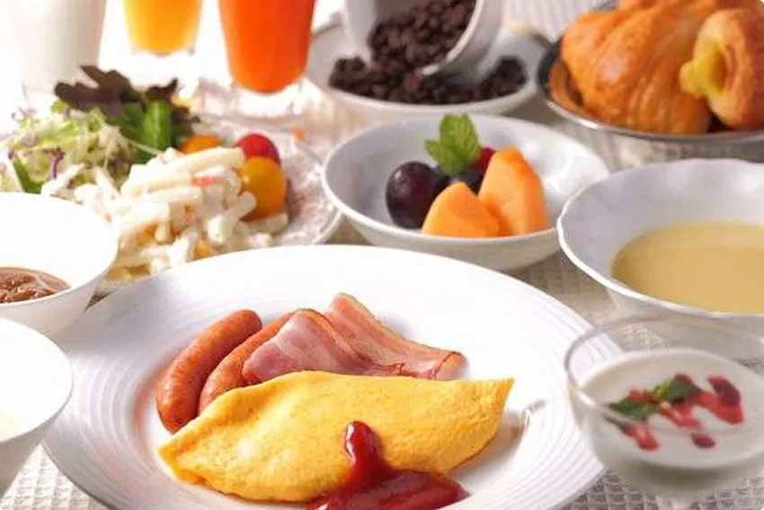 朝食：セレクトロイヤル八代