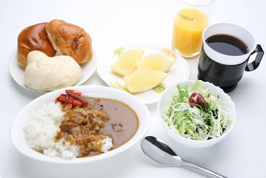 朝食：ホテルセレクトイン古川