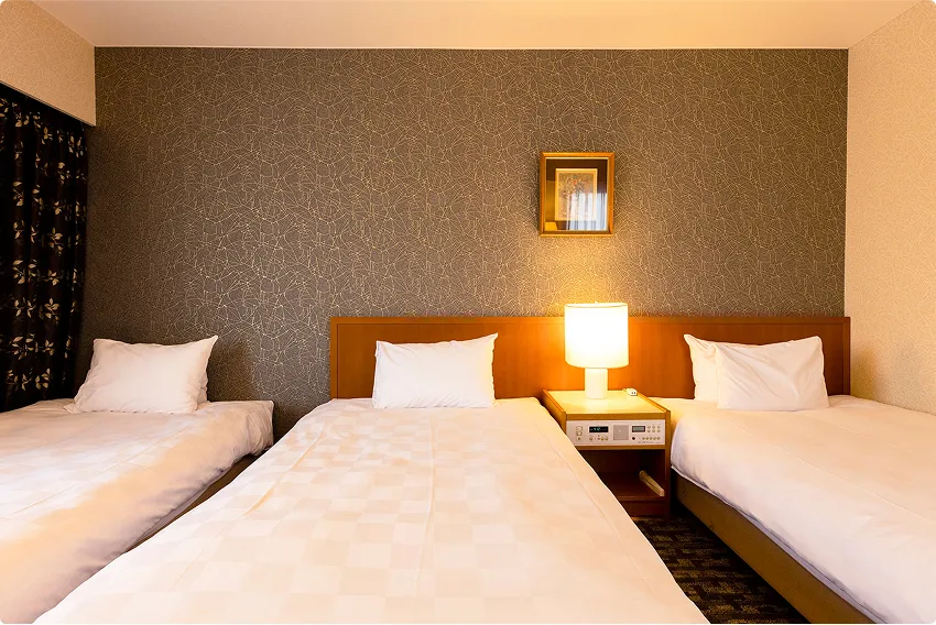 トリプルルーム：山形グランドホテル