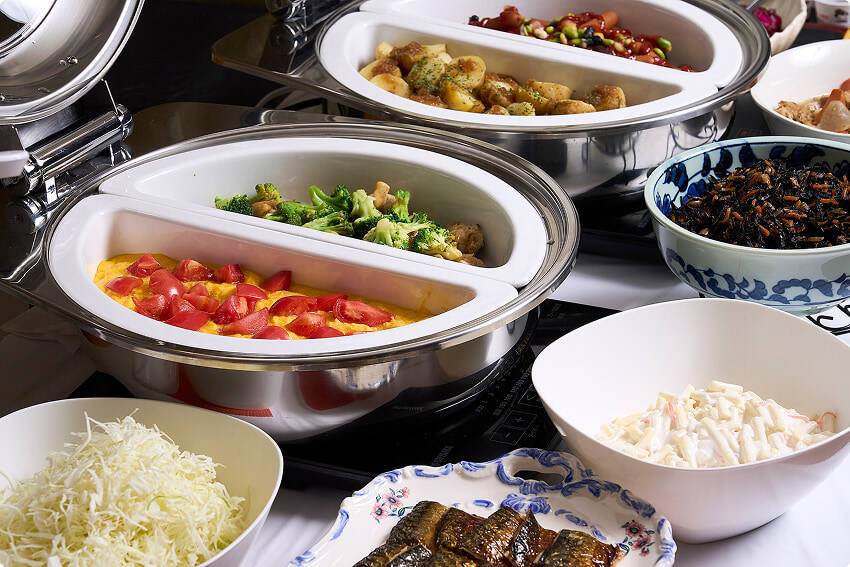 朝食：ホテルセレクトイン米沢