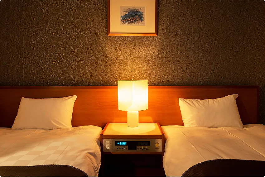 スタンダードツインルーム：山形グランドホテル