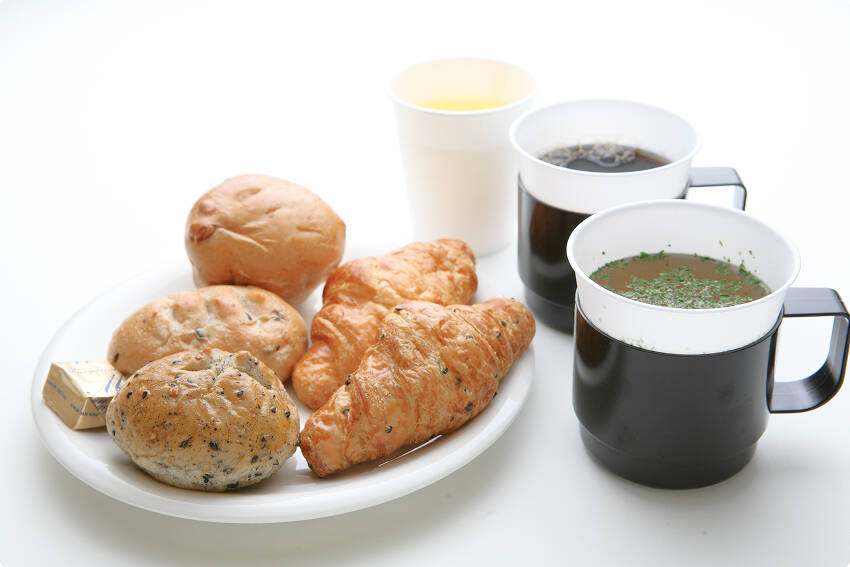 朝食：ホテルセレクトイン長野