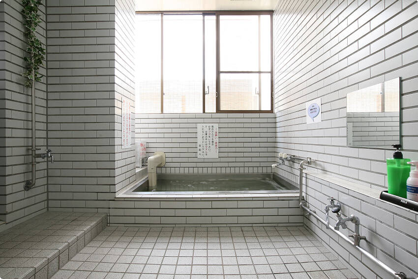 男女別の大浴場「セレクトの湯」：ホテルセレクトイン古川