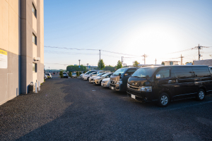 駐車場：ホテルセレクトイン伊勢崎