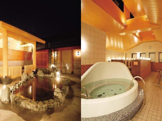 天然温泉伊勢崎ゆま～る：ホテルセレクトイン伊勢崎