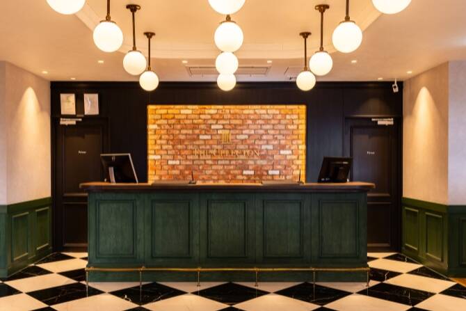 フロントカウンター：ザ・セレクトン富士山御殿場インター