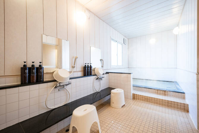 男性用大浴場：ホテルセレクトイン伊勢崎