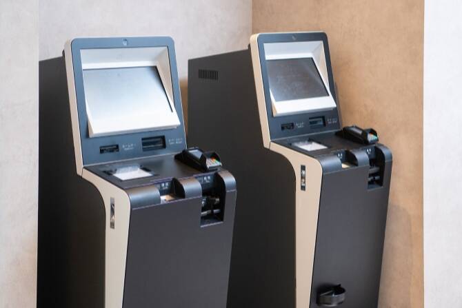 チェックイン機2台：ザ・セレクトン松本　