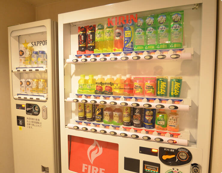 自動販売機：ホテルセレクトイン名古屋岩倉前