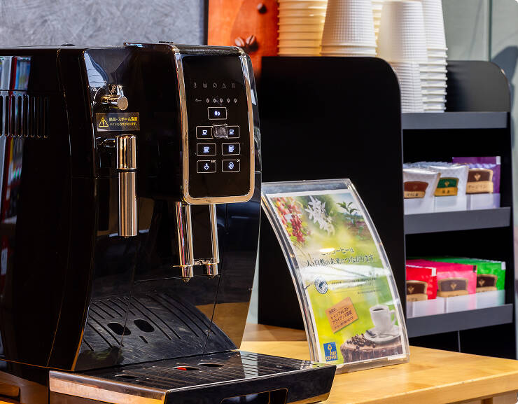 コーヒーマシーン：ホテルセレクトイン富士御殿場