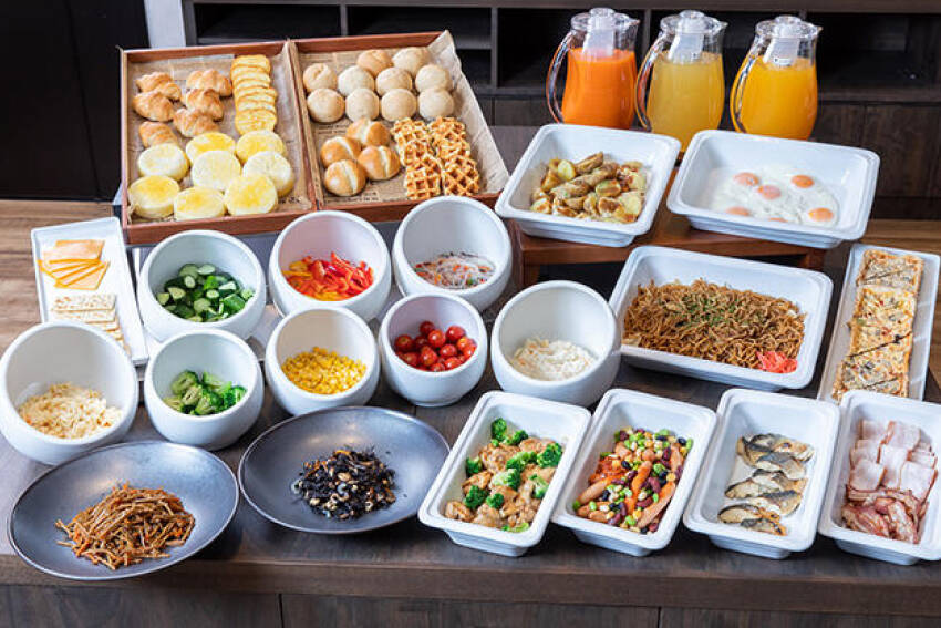 朝食：ザ・セレクトン富士山御殿場インター