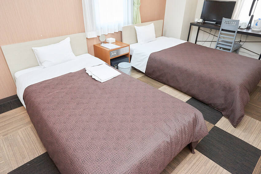 スタンダードツイン：ホテルセレクトイン宇都宮