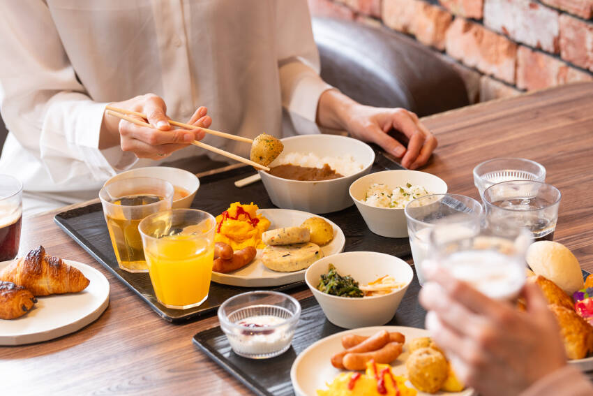 朝食：ザ・セレクトン松本　
