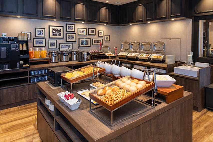 朝食：ザ・セレクトン富士山御殿場インター