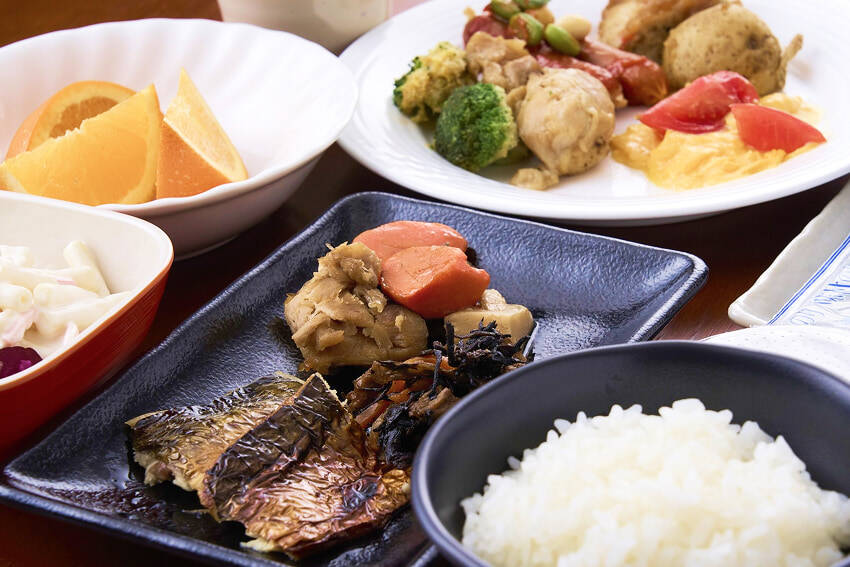 朝食:ホテルセレクトイン青森